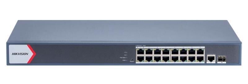 Hikvision DS-3E1518P-EI/M 16 Port 130w 1xGigabit Uplink 1xSfp Gigabit Poe Switch