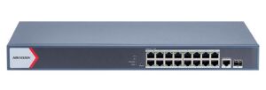 Hikvision DS-3E1518P-EI/M 16 Port 130w 1xGigabit Uplink 1xSfp Gigabit Poe Switch