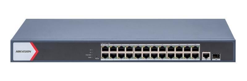 Hikvision DS-3E1526P-EI/M 24 Port 230w 1xGigabit Uplink 1xSfp Gigabit Poe Switch