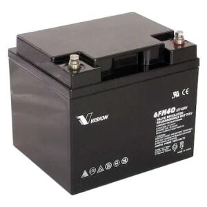 Vision Akü 12v 40ah Kuru Bakımsız Akü
