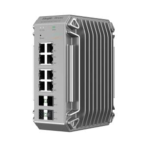 Ruijie Reyee RG-NIS3100-8GT4SFP-HP 8 Port Poe 4xSfp Gigabit Yönetilebilir Endüstriyel PoE Switch