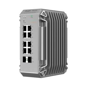 Ruijie Reyee RG-NIS3100-8GT2SFP-HP 8 Port Poe 2xSfp Gigabit Yönetilebilir Endüstriyel PoE Switch