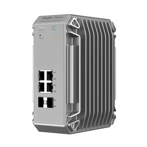 Ruijie Reyee RG-NIS3100-4GT2SFP-HP 4 Port Poe 2xSfp Gigabit Yönetilebilir Endüstriyel PoE Switch