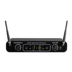 Spekon VOX-2RA 2 Kanal Kablosuz Mikrofon Alıcısı
