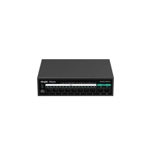 REYEE RG-ES110FG-P 10 PORTLU 10/100 FAST ETHERNET TAK ÇALIŞTIR SWİTCH 2 GİGABİT UPLİNK 8 PORT PO
