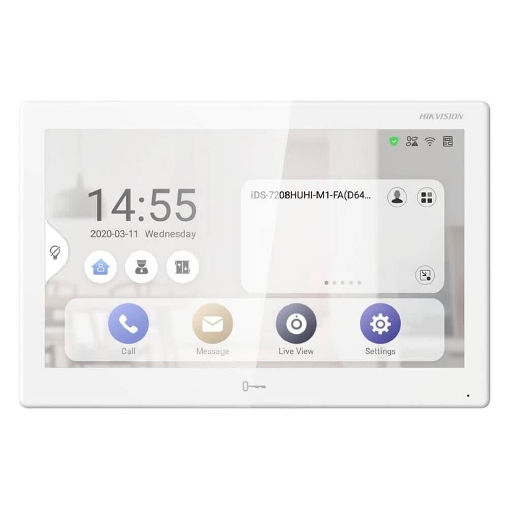 Hikvision DS-KH9510-WTE1(B) 10.1'' Dokunmatik İç Ortam İstasyon