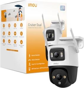 Imou IPC-S7XEP-6M0WED (Cruiser Dual 2) 6 MP Wi-Fi Dış Ortam Dual PT IP Kamera