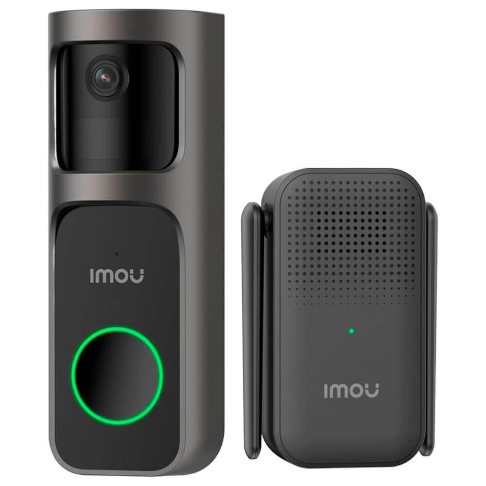 IMOU Doorbell 2S Kit DB-2SP-3T0W / DS2S 3 MP Dahili Kameralı IR Kapı Zili