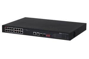 Dahua PFS3218-16ET-135 16 Port 135W 2Sfp Yönetilemez Poe Switch