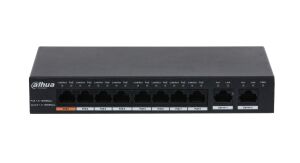 Dahua DH-PFS3010-8GT-96 8 Port 2xRj45 96w Gigabit Yönetilemez Poe Switch