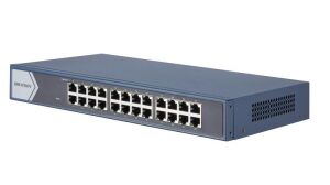 Hikvision DS-3E0524-E(B) 24 Port Yönetilemez Rack Mount Gigabit Switch