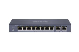 Hikvision DS-3E0310P-E/M 8 Port Poe 2x Gigabit Uplink 60watt Yönetilemez Poe Switch