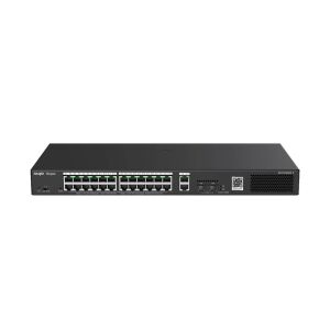 Ruijie Reyee RG-ES228GS-P 28 Port 370 W 2xSfp 2xRj45 Uplink Yönetilebilir Gigabit PoE Switch