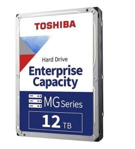 Toshiba MG07ACA12TE Mg Enterprise 12 Tb 7200rpm 256mb 7/24 Güvenlik Harddiski (Resmi Distribütör Garantili)
