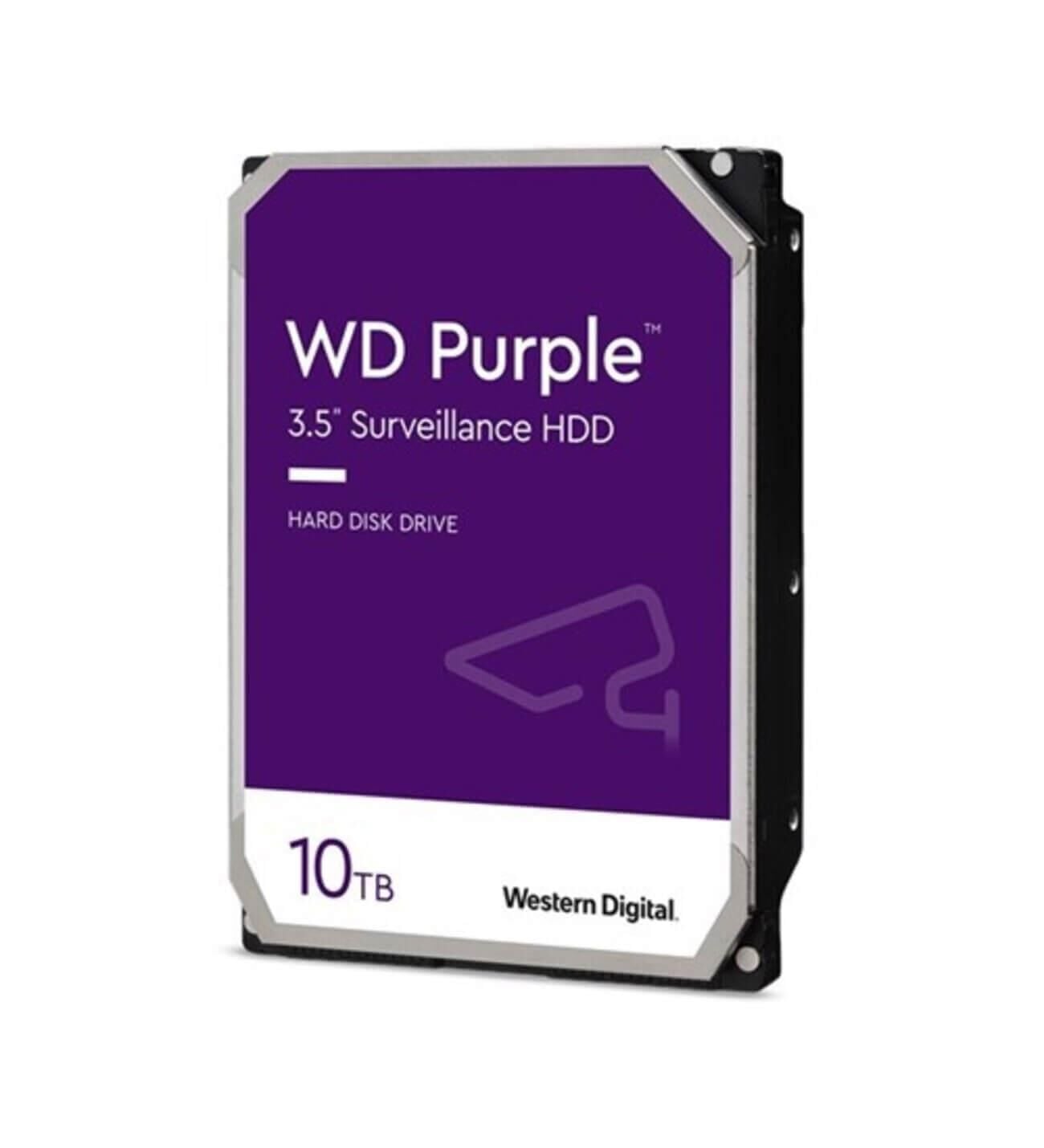 Western WD101PURP 10 Tb Wd 3.5 Purple Sata3 7200rpm 256mb 7/24 Güvenlik Harddiski (Resmi Distribütör Garantili)
