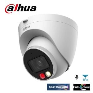 Dahua IPC-HDW2449T-S-IL-0280B 4 MP 2.8 mm Full-Color IR Dome PoE IP Kamera
