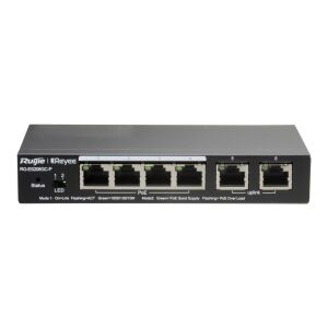 Ruijie Reyee RG-ES206GC-P 6 Portlu 4 Port Poe(54w)Gigabit Yönetilebilir Switch