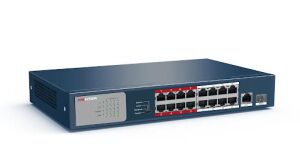Hikvision DS-3E0518P-E/M 16 Port Poe (125w) Gigabit Switch