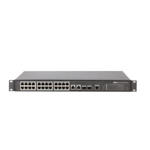 Dahua PFS4226-24ET-360 24 Port 2xSfp 2xGigabit Kombo Port Yönetilebilir L2 Gigabit Poe Switch