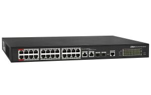 Dahua PFS4226-24ET-360 24 Port 2xSfp 2xGigabit Kombo Port Yönetilebilir L2 Gigabit Poe Switch