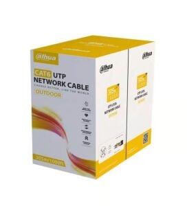 Dahua Technology PFM920-6UN 305 Metre UTP Siyah Dış Ortam CAT6 Data Kablosu Bakır