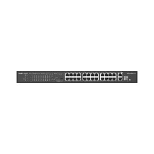 Reyee RG-ES126S-P V2 24 Port 370W 2xGigabit Uplink, 1xSfp Yönetilemez Poe Switch