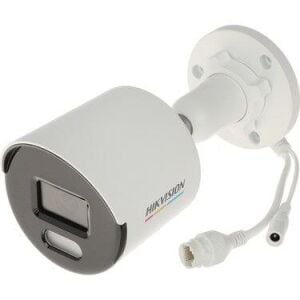 Hikvision DS-2CD1027G0-LUF 2 Mp 2.8 mm Sabit Lensli Dahili Mikrofonlu Bullet Colorvu Ip Kamera