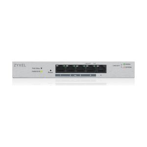 Zyxel GS1200-5HP 4 Port 60W 1 Port Uplink Web-Yönetilebilir Gigabit Poe Switch