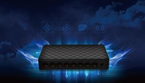 Reyee RG-ES08 8 Portlu 10/100 Fast Ethernet Tak Çalıştır Switch Plastik Kasa