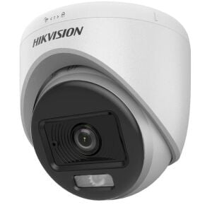 Hikvision DS-2CE70DF0T-LPFS 2MP 2.8mm Sabit Lensli ColorVu IR Turret Güvenlik Kamerası