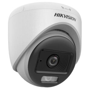 Hikvision DS-2CE70DF0T-LPFS 2MP 2.8mm Sabit Lensli ColorVu IR Turret Güvenlik Kamerası