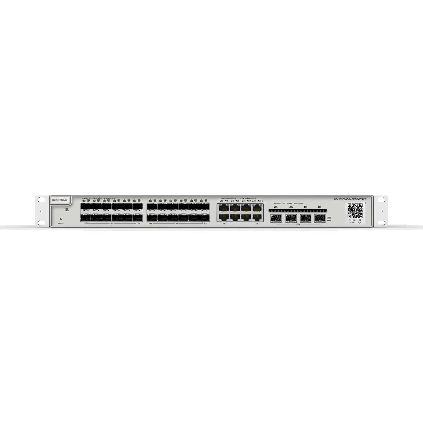 Ruijie Reyee RG-NBS5200-24SFP/8GT4XS 24 Port Sfp 8xRj45 Combo 4x10G Sfp L2 Yönetilebilir Switch