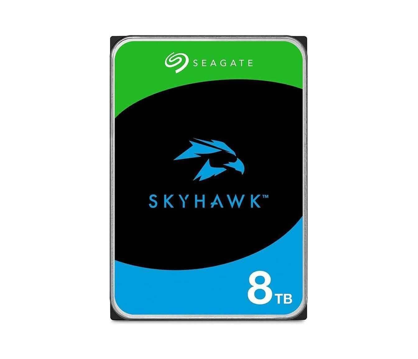 Seagate Skyhawk ST8000VX010 3.5″ 8 TB 256MB 5400RPM Sata3 7/24 Güvenlik Harddiski (Resmi Distribütör Grantili)