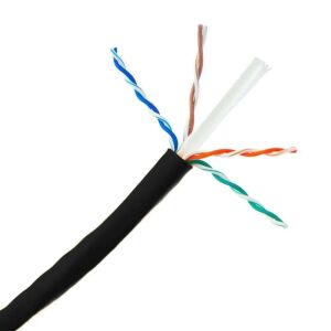 Hikvision DS-1LN6OUSPE Cat6 Kablo U/Utp Bakır Kablo 305 Metre Siyah