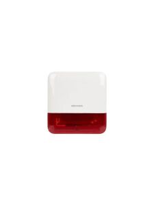 Hikvision DS-PS1-E-WE Kablosuz Alarm Dış Ortam Sireni – Kırmızı (AX Pro)
