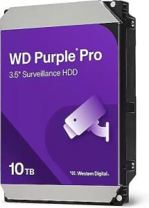 Western Digital WD Purple Pro WD102PURP 10 TB 7200 RPM 512 MB SATA 3 3.5'' Güvenlik Hard Diski (Resmi Distribütör Garantili)