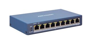 Hikvision DS-3E1309P-EI 8 Port Akıllı Poe Switch