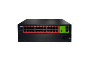 Uranium POE-2420-300W 24 Port 10/100 2x Gigabit Rj45 Uplink 300w Poe Switch