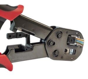 ORING J45-RK-J11 EZ Tipi RJ45 Sıkma Pensesi – Snap-in Crimp and Cut Tool (6P/8P)