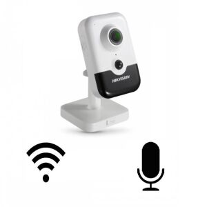 Hikvision DS-2CD2423G0-IW 2MP 2.8mm  IR Cube WiFi Poe Sesli IP Güvenlik Kamerası