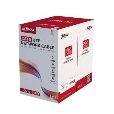 Dahua PFM920I-6UN-C UTP Cat6 Uzun Mesafeli İletişim 305 m Data Kablosu (Turuncu)