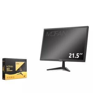 Mofan MF 21.5 İnç LED HD Monitör Hoparlörlü HDMI VGA 75Hz 1680×1050 Siyah