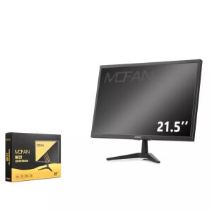 Mofan MF 21.5 İnç LED HD Monitör Hoparlörlü HDMI VGA 75Hz 1680×1050 Siyah
