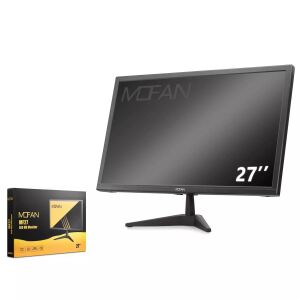 Mofan MF 27 İnç LED HD Monitör Hoparlörlü HDMI VGA 75Hz 1920×1080 Siyah