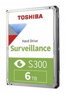 Toshiba S300 Surveillance HDWT860UZSVA 6 TB 256MB 5400Rpm 3.5'' SATA3 7/24 Güvenlik Diski (Resmi Distribütör Grantili)