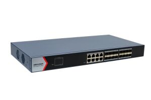 Hikvision DS-3E1524-SI-16F8T 24 Port Gigabit Switch 16 SFP 8 RJ45 PoE’siz
