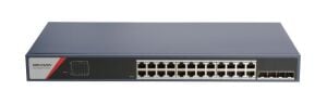 Hikvision S-3E1528-SI-24T4F 28 Port Gigabit Switch 24 RJ45 4 SFP PoE’siz