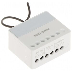 Hikvision DS-PM1-O1H-WE Kablosuz Alarm - Duvar Switch Röle Modülü