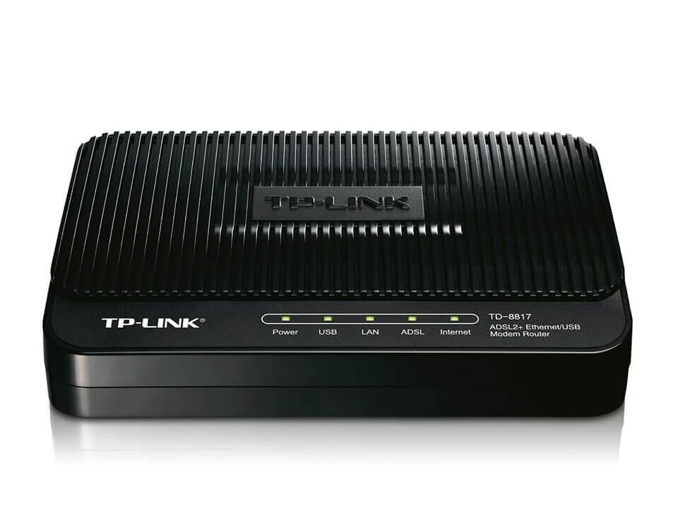 TP-Link TD-8817 1 Port Ethernet USB ADSL Modem