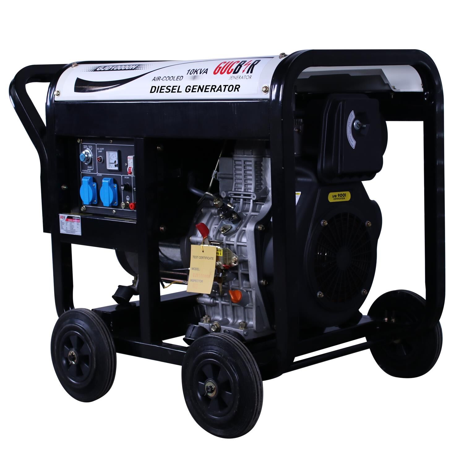 Güçbir GJD10000H Dizel 10 Kva Monofaze Açik Tip Jeneratör